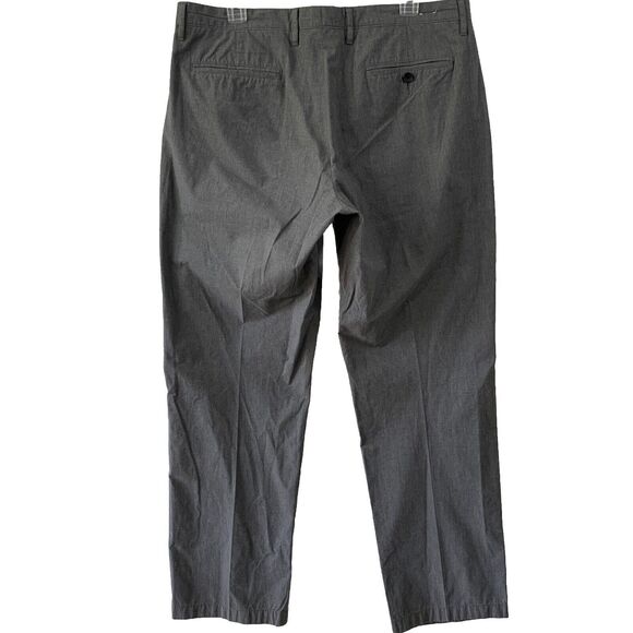 J. Crew Chino Pants Men 34X32 Grey Casual Lightweight Cotton Trousers Pockets - Picture 2 of 16